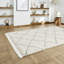 Archuleta area rug Machine Woven Cream-1124706449