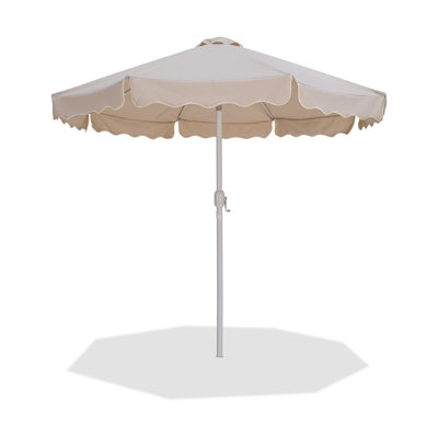 Amalfi With Piping Fabric Patio Umbrellas