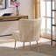Chaise d'appoint d'appoint avec pieds dorés-1615941528