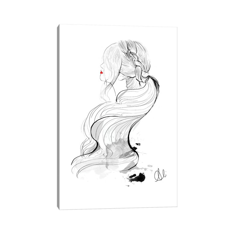 The Alice by - Toile tendue, H 40 po x l 26 po x P 1,5 po