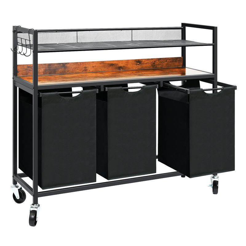 Haydin Metal Rolling Laundry Sorter