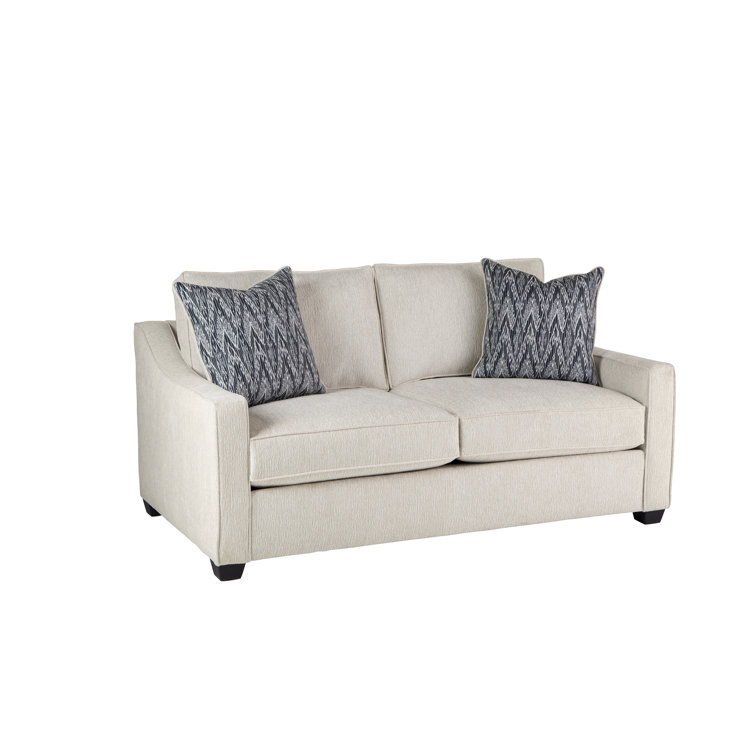 Cherisse 72" Square Arm Sofa with Reversible Cushions