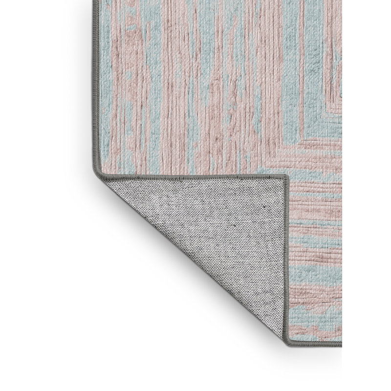 Machine Washable Gray Area Rug, Rectangle 8' x 12'