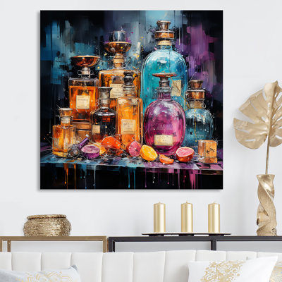 Scented Elegance Perfumes 1 - Perfumes Wall Art
