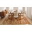 Tapis beige raffiné noué à la main traditionnel en mohair
