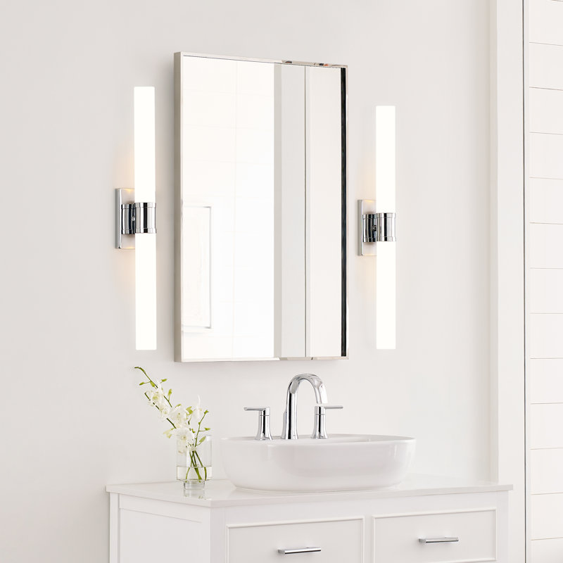 Keaton 2 - Light Vanity Light, Chrome, 60 W, 30" H x 5" W x 3.63" D