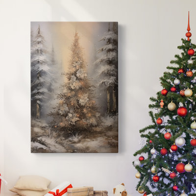 Art des Fêtes de Noël - Toile tendue avec châssis Dxxxvi