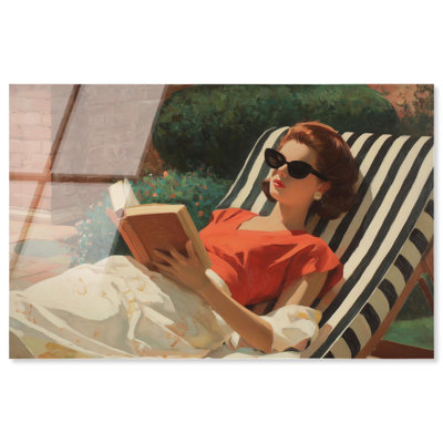 Sun-Kissed Chapters II Acrylic Print Summer Decor by Art Remedy