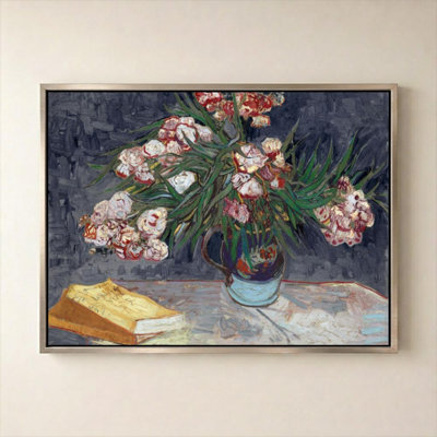 Oleanders revisité par Vincent Van Gogh - impression sur toile
