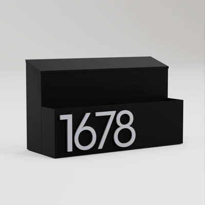 The Garden Wall Mounted Steel Mailbox