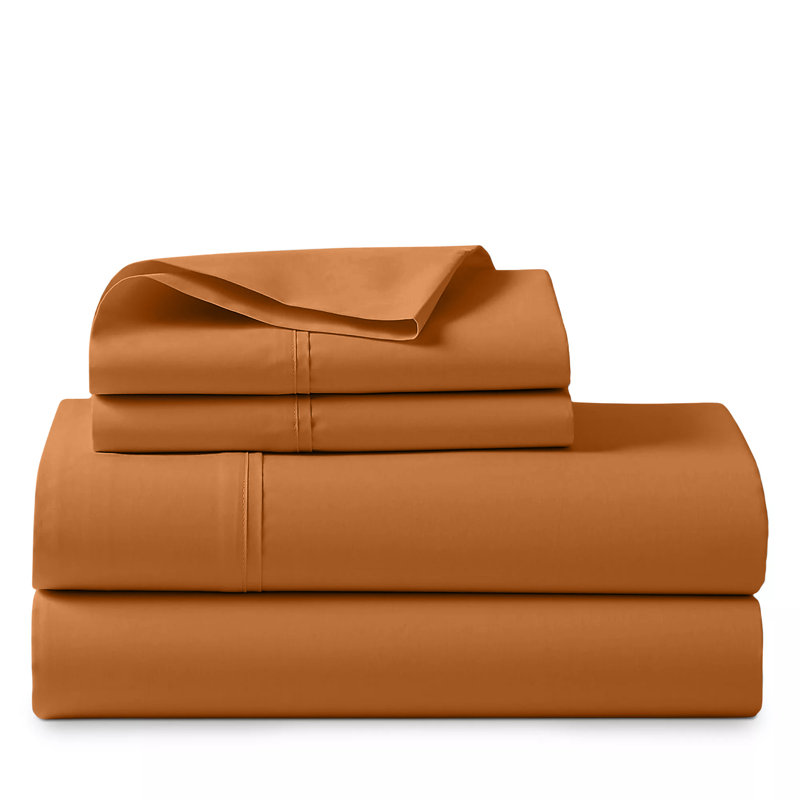 Monte Carlo Egyptian Cotton Sheet Set, Full / Double, Spice