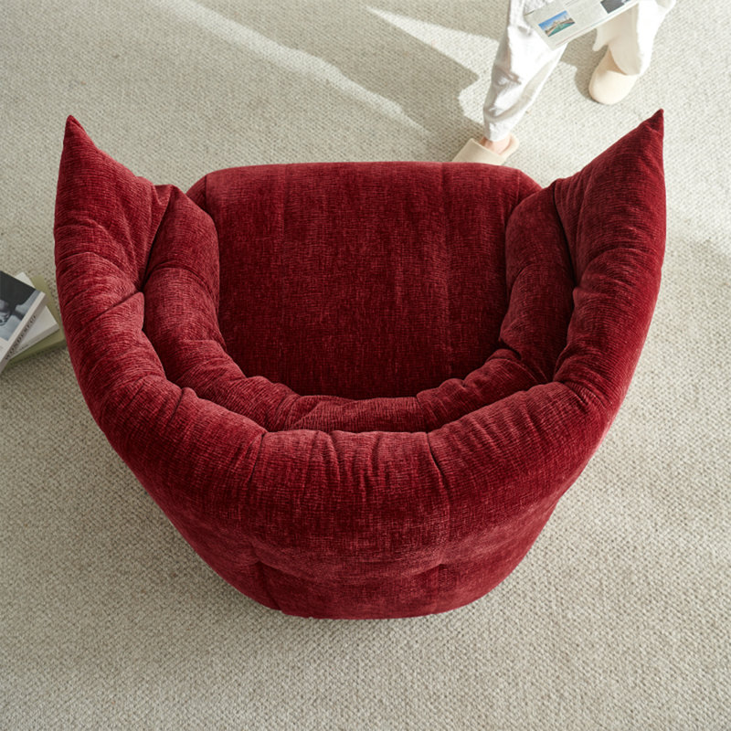 360° freely rotating chair, Red