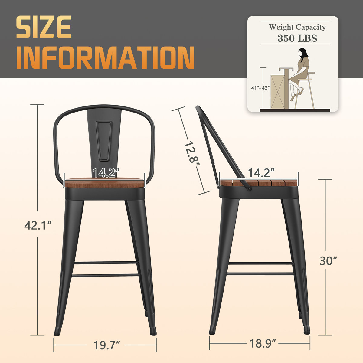Williston Forge Indoor-Outdoor Bar & Counter Stools & Reviews | Wayfair