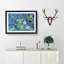 Way of Life in Abstract - Picture Frame Painting Print-55762561-55762566
