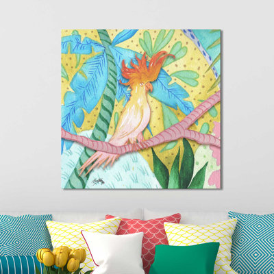 " Playful Parrot " by Elizabeth Medley