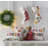 Colorful Holiday Cheer Embroidered Pillow with Pom Poms