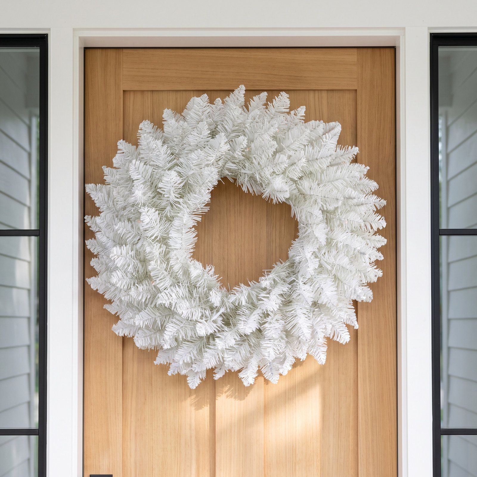18" Pre-Lit Spruce Wreath