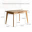 Table de salle à manger extensible Grade Oak