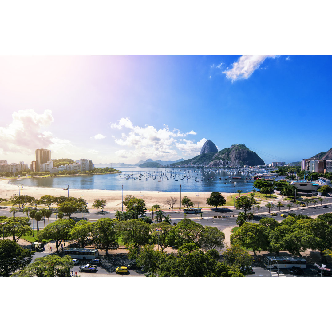 Rio De Janeiro von Wsfurlan - Druck auf Leinwand ohne Rahmen