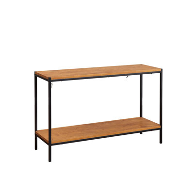 Drumavoley 47.6" Console Table - Entryway Sofa Table with Storage Shelf