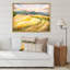 «Italian Blossoming Hayfields», peinture sur toile-67417525-67417526