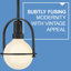 Somerset 1 - Light Semi Flush Mount-708287575
