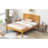 Chares Wood Platform Bed With Headboard-711956073-711956072