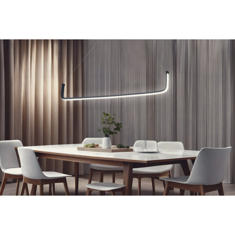 Chriselle LED Chandelier, White