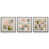 Cadre flottant en chrome poli