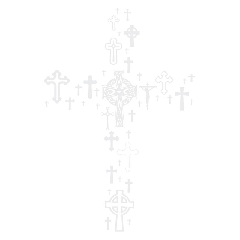 Décalcomanie murale cross collection, Jaune signalisation, H 24 po x l 16 po x P 0,01 po