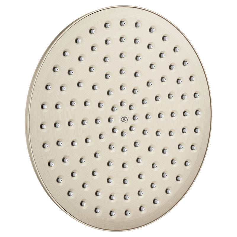Oak Hill Rain Shower Head, Brushed Nickel