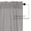 Paire de rideaux semi-transparents avec passe-tringle Brayner-830240464