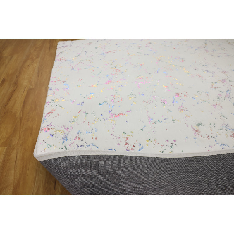 Tapis blanc Seychelles, Rectangle 5 pi x 7 pi 6 po
