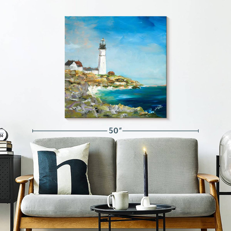 Phare d'Aletra sur la côte rocheuse I