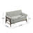 Bryshaun Linen Flare Arm Loveseat-924906624-924906638