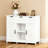 Storage Cabinets,Wooden Floor Cabinet,with Drawers and Shelves Storage Cabinets,Accent Cabinet for Living Room,Bedroom,Bathroom Furniture Home Decor(White)-1290320062