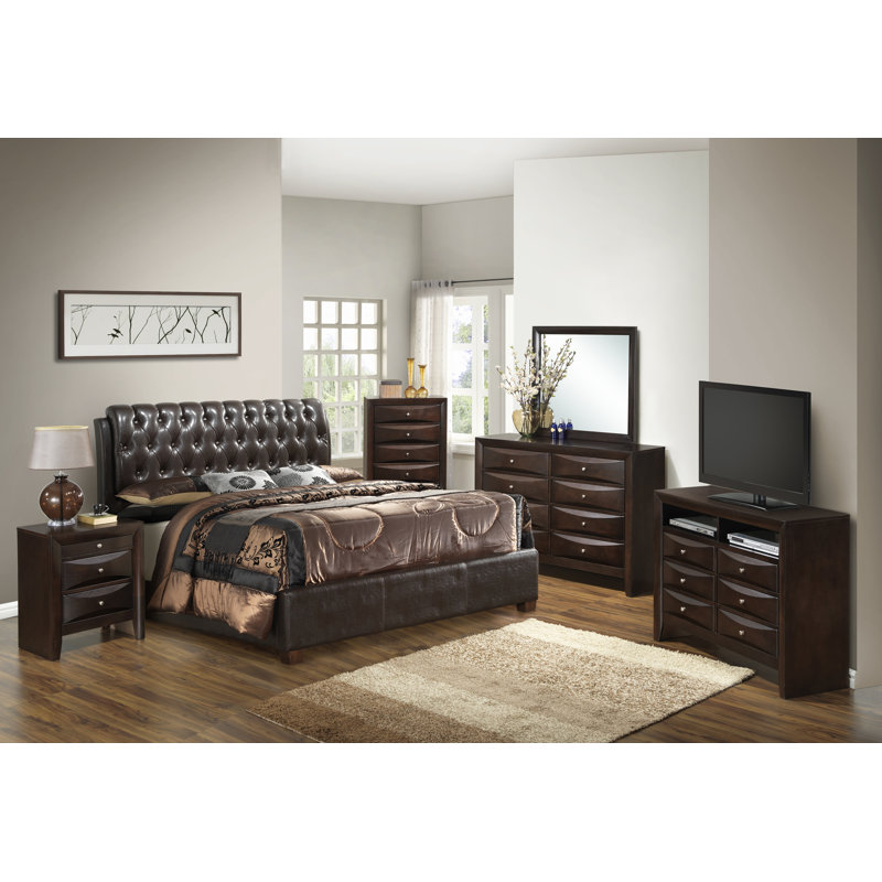 Champetre 59'' W 8 - Drawer Dresser, Cappaccino