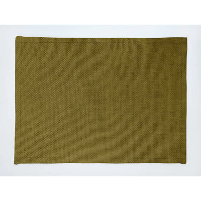 Faux Burlap Placemats