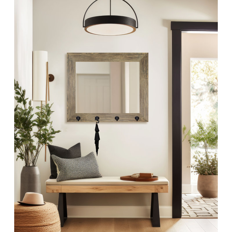 Miroir d'appoint Tecopa Millwood Pines