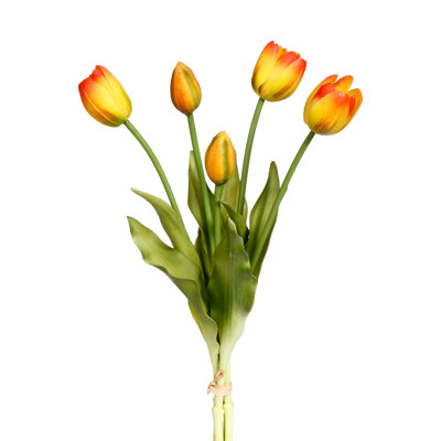 Bouquet de tulipes en fleurs - ensemble de 6 15 pouces