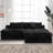 118.1*66.9"Modular Sectional Sofa Seat,Upholstered Compressed Couch-1938299115-1938299112