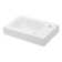 WS Bath Collections Minimal Ceramic 14.1'' White Ceramic Rectangular Bathroom Sink