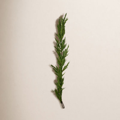 6Ft Faux Evergreen Cedar Christmas Garland