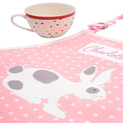Annagh's Childrens Apron, Pink, 6-13 Years