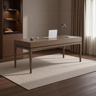 Bureau unique et élégant en bois massif