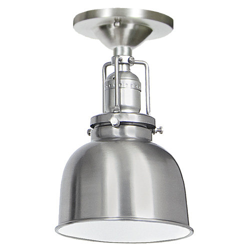 Shumway Semi Flush Mount, Pewter