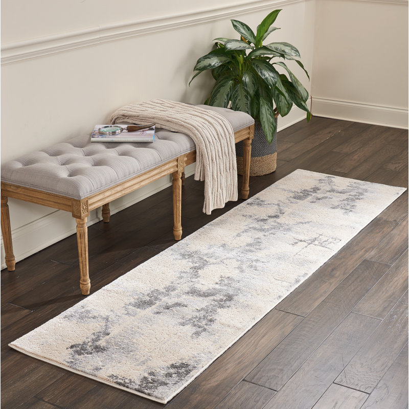 West Tisbury Abstract Hand Woven Area Rug, Rectangle 244 x 318cm