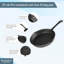 Buckingham Pre-seasoned Cast Iron Frying Pan 25 cm