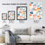 Jellyfish Bright Watercolour Wall Art Print