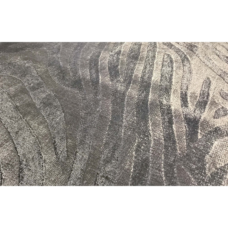 Area Rug in Gray